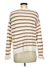 Ann Taylor LOFT 100% Cotton Stripes Ivory Pullover Sweater Size M - photo 2