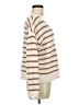 Ann Taylor LOFT 100% Cotton Stripes Ivory Pullover Sweater Size M - photo 4