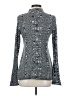 Gap Tweed Silver Turtleneck Sweater Size S - photo 2