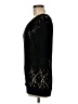 Miss Chievous 100% Nylon Black 3/4 Sleeve Top Size M - photo 5