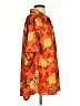 Joanna Floral Orange Short Sleeve Blouse Size XS (estimated) - photo 4