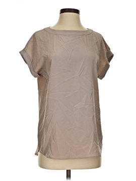 W by Worth Short Sleeve Silk Top (view 1)