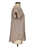 W by Worth 100% Silk Tan Short Sleeve Silk Top Size P (petite) - photo 4