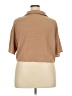 Shein Curve Tan Short Sleeve Blouse Size 2X - photo 2
