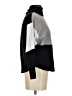 Aaeda Color Block Multi Color Gray Turtleneck Sweater Size S - photo 4