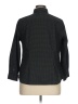 Apt. 9 Polka Dots Black Long Sleeve Button-Down Shirt Size 0X - photo 2