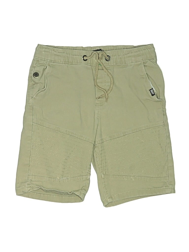 Pre-owned Dkny Kids' Khaki Shorts In Gray