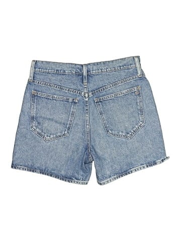 Madewell Relaxed Mid-Length Denim Shorts in Kimbrough Wash: Side-Slit Edition (view 2)