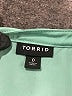 Torrid 100% Polyester Teal Sleeveless Blouse Size Lg Plus (0) - photo 7
