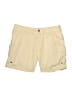 Puma Solid Yellow Khaki Shorts Size 6 - photo 1