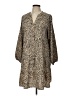 Unbranded Animal Print Tan Casual Dress Size L - photo 1