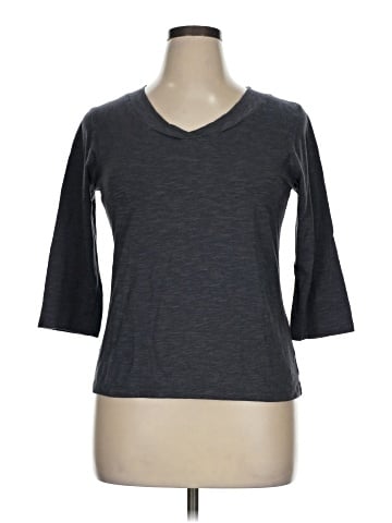 Danskin Now 3/4 Sleeve T-Shirt (view 1)