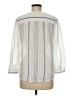Joie Stripes Ivory 3/4 Sleeve Blouse Size M (estimated) - photo 2