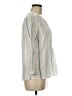 Joie Stripes Ivory 3/4 Sleeve Blouse Size M (estimated) - photo 4