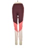 Fabletics Color Block Burgundy Active Pants Size XS - photo 1