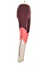 Fabletics Color Block Burgundy Active Pants Size XS - photo 4
