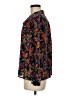 Unbranded Floral Black Long Sleeve Blouse Size M (estimated) - photo 5