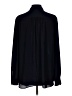Ann Taylor 100% Polyester Black Long Sleeve Blouse Size L - photo 2