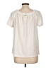 MICHAEL Michael Kors Ivory Short Sleeve Blouse Size L - photo 2