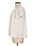 MICHAEL Michael Kors Ivory Short Sleeve Blouse Size L - photo 5