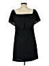 Charles Henry Solid Black Casual Dress Size XS - photo 2