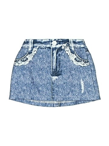 Unbranded Denim Skirt (view 1)