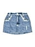 Unbranded 100% Polyester Blue Denim Skirt Size 6-9 mo - photo 1