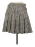 Motel Houndstooth Brown Casual Skirt Size S - photo 2