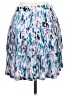 J.Crew 100% Polyester Print Blue Casual Skirt Size 2 - photo 2
