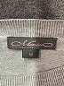Metric Stripes Gray Pullover Sweater Size M - photo 7