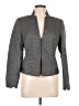 Akris Punto 100% Baumwolle Houndstooth Gray Blazer Size 10 - photo 1