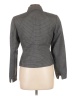 Akris Punto 100% Baumwolle Houndstooth Gray Blazer Size 10 - photo 2