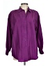 Milano Purple 3/4 Sleeve Button-Down Shirt Size LgEstimated - photo 1