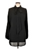 Shein Black Long Sleeve Blouse Size L - photo 1