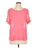 Wilfred 100% Silk Pink Short Sleeve Silk Top Size L - photo 1