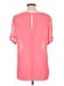 Wilfred 100% Silk Pink Short Sleeve Silk Top Size L - photo 2
