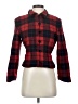 Kasper A.S.L. 100% Acetate Plaid Red Jacket Size 10 - photo 1