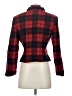 Kasper A.S.L. 100% Acetate Plaid Red Jacket Size 10 - photo 2