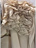 Valentino 100% Silk Tan blouse Size 8 - photo 8