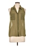 Decree 100% Polyester Green Sleeveless Blouse Size L - photo 1