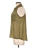 Decree 100% Polyester Green Sleeveless Blouse Size L - photo 5