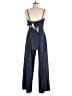 Audrey Parks x Francesca's Solid Blue Jumpsuit Size L - photo 2