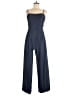 Audrey Parks x Francesca's Solid Blue Jumpsuit Size L - photo 1