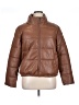 Sebby 100% Polyurethane Solid Brown Jacket Size XL - photo 1