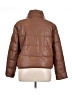 Sebby 100% Polyurethane Solid Brown Jacket Size XL - photo 2
