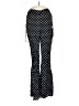 Wild Honey Polka Dots Black Casual Pants Size S - photo 1