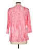 Unbranded Pink 3/4 Sleeve Blouse Size L - photo 2