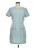 City Studio 100% Polyester Tweed Blue Casual Dress Size M - photo 1