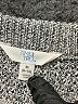 Time and Tru 100% Polyester Tweed Gray Pullover Sweater Size M - photo 7