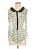 Marisol 100% Polyester Green Sleeveless Blouse Size M - photo 1